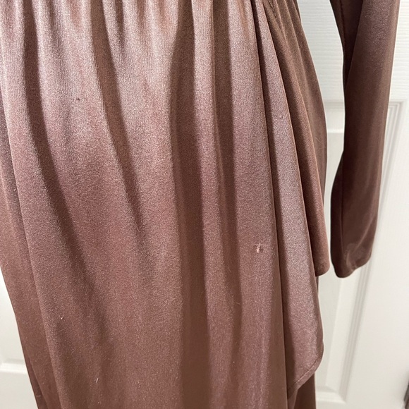 Ladies Vintage Bronze Dress Size M - Picture 6 of 8